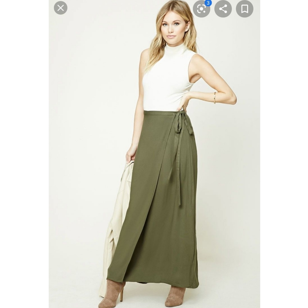 Forever 21 | Wrap Maxi skirt